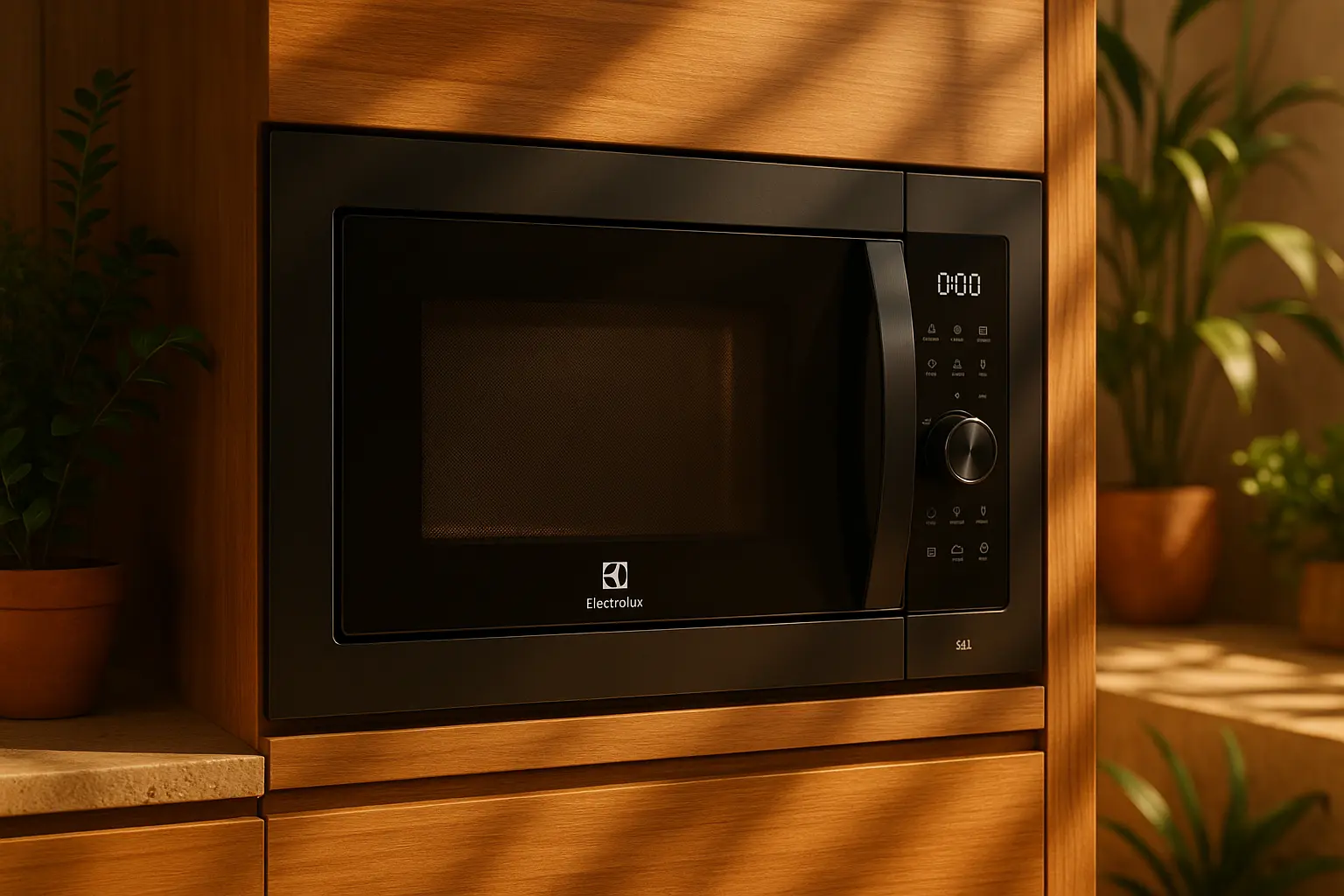 Micro-ondas de Embutir Electrolux 34L Experience: Funções Avançadas e Design Moderno