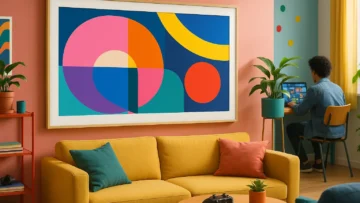 Moldura para Smart TV 55'' The Frame: Personalização Sofisticada