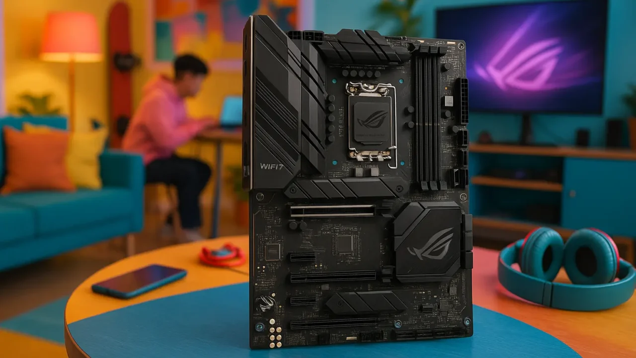 ASUS ROG Strix B850-F Gaming WiFi: potência extrema com WiFi 7 e DDR5