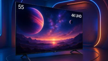 Smart TV LED 55' 4K UHD TCL 55P635 com Google TV