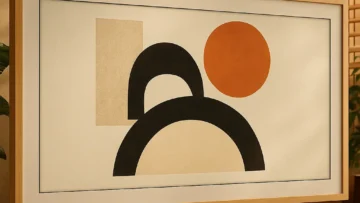 Moldura para Smart TV 65" The Frame - Personalização com Estilo