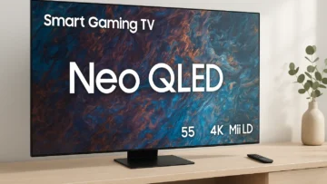 Samsung Smart Gaming TV Neo QLED 55" 4K com Mini LED