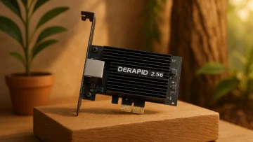 Adaptador PCI-E DERAPID 2,5G: Conectividade de Alta Velocidade