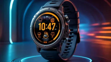 Mibro GS Active Smartwatch: Posicionamento GPS, Tela AMOLED e 150 Modos Esportivos