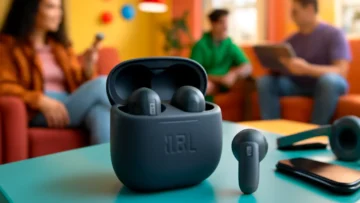 JBL Fone de Ouvido Sem Fio Tune Buds: Cancelamento de Ruído e Conexão Bluetooth 5.3