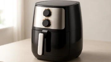 Fritadeira Sem Óleo Air Fryer 6L, Mondial, Preto/Inox, 1900W, 110V - AFN-60-BI