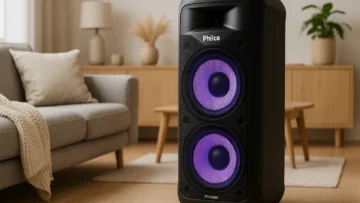 Caixa de Som Amplificada Philco PCX35000: 3500W de Potência e Conectividade