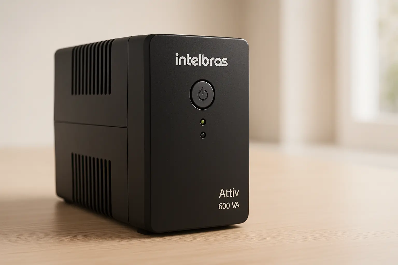 Nobreak ATTIV 600VA 220V Preto Intelbras: Proteção e Eficiência