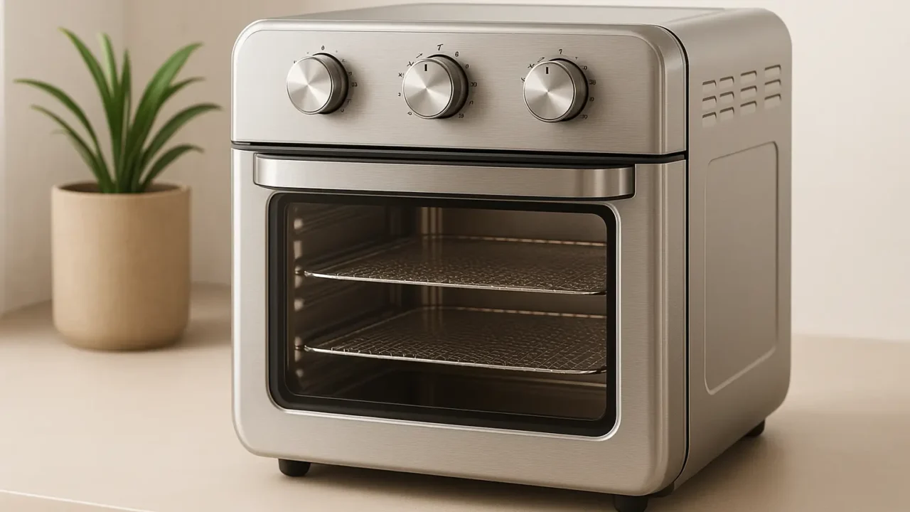 Fritadeira Air Fryer Oven Eos 15L: Capacidade e Estilo