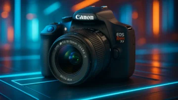 Canon EOS Rebel T7: qualidade profissional e fácil usabilidade