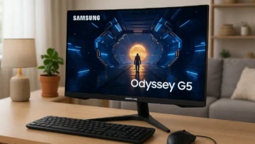 Monitor Gamer Samsung Odyssey G5 27: Imersão e Desempenho para Gamers Exigentes