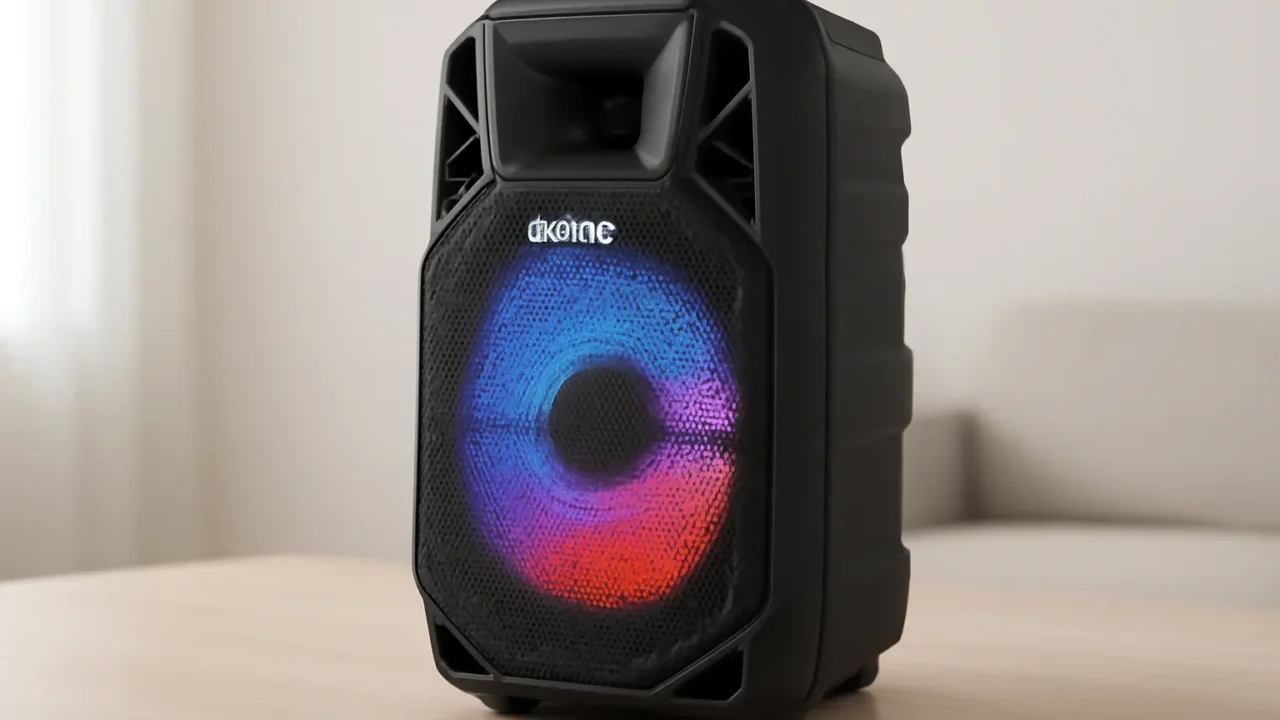 Amvox Caixa de Som Amplificada ACA 1402 Titan Black - Potência e Conectividade para Suas Festas