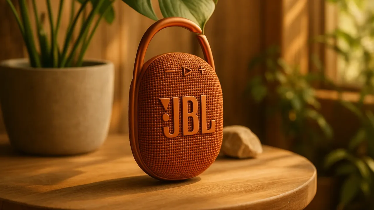 JBL Clip 5: Potência Portátil com Design Resistente