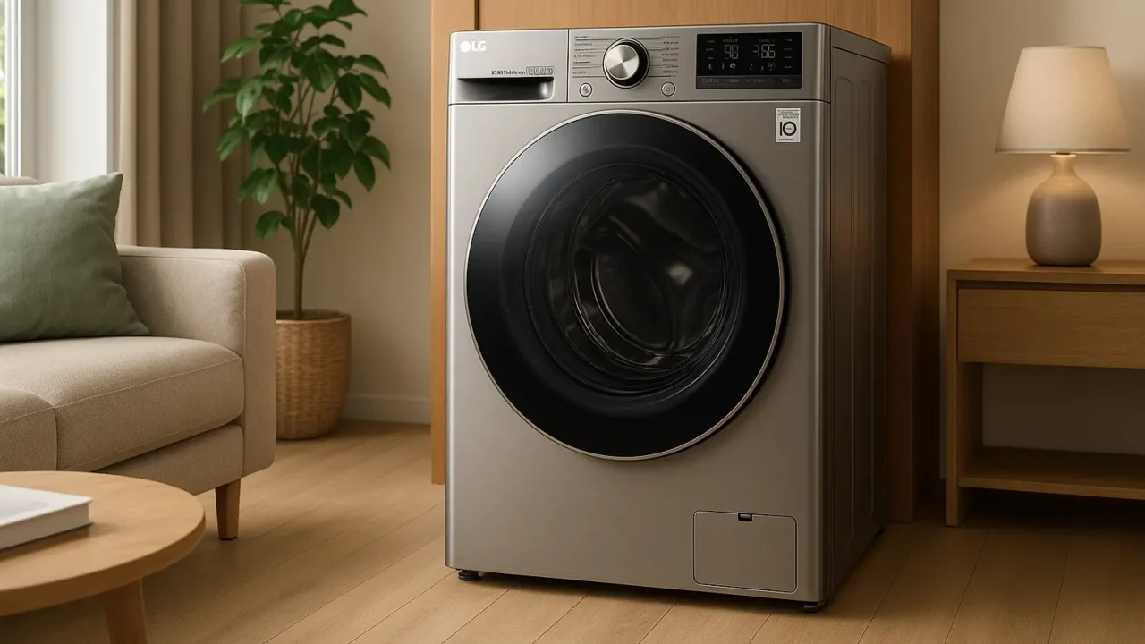 Lava e Seca LG VC4 14kg com AI DD: Tecnologia e Eficiência Silenciosa