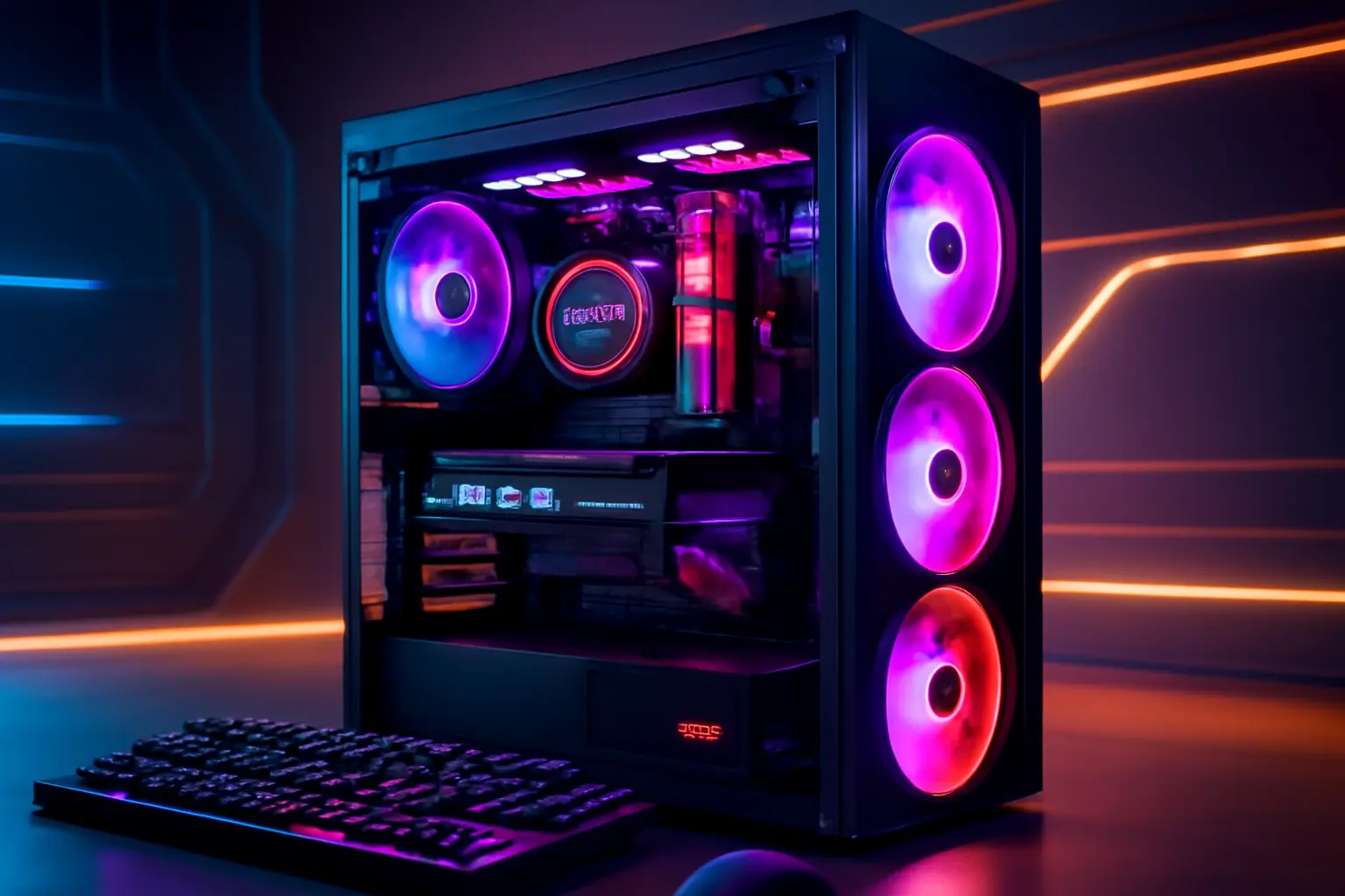 Monte seu PC: Ryzen 9 9950X3D, RTX 5080 16GB, 32GB DDR5, 2TB SSD