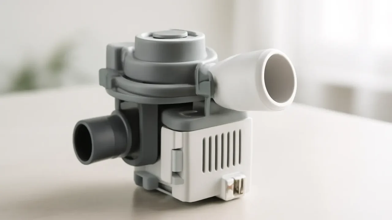 Substituição do Conjunto da Bomba de Drenagem para Máquina de Lavar Louça Samsung DW80R2031US