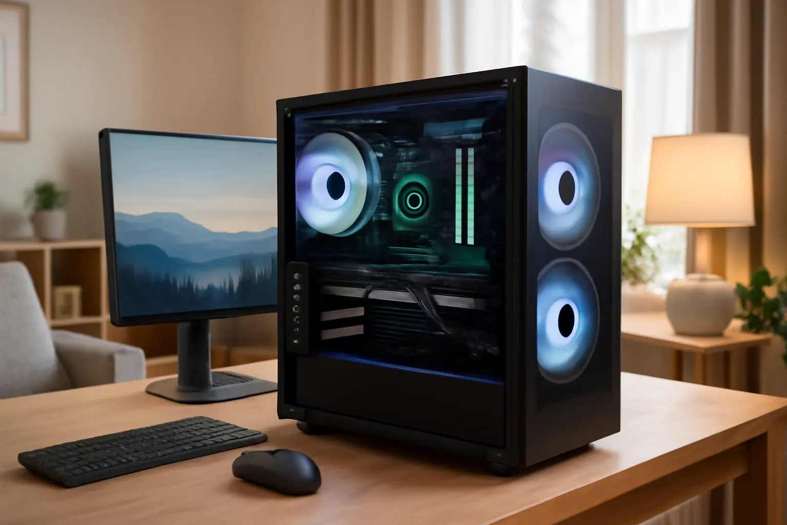 Monte seu PC: Ryzen 9 9950X, RTX 5090, 48GB DDR5, 2TB SSD