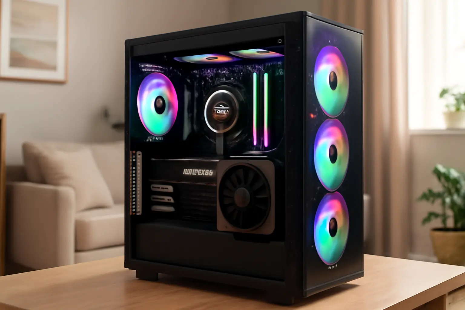 Monte seu PC: Ryzen 7 9800X3D, RTX 5090, 32GB DDR5, 2TB SSD