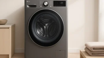 Lava e Seca LG VC4 12kg com Inteligência Artificial AIDD