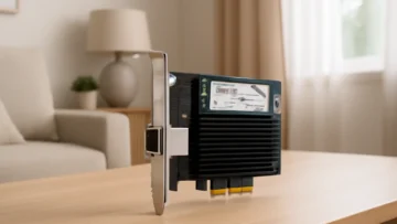 Asustor Placa de Rede SSD AS-T10G3: Desempenho e Conectividade Impecáveis