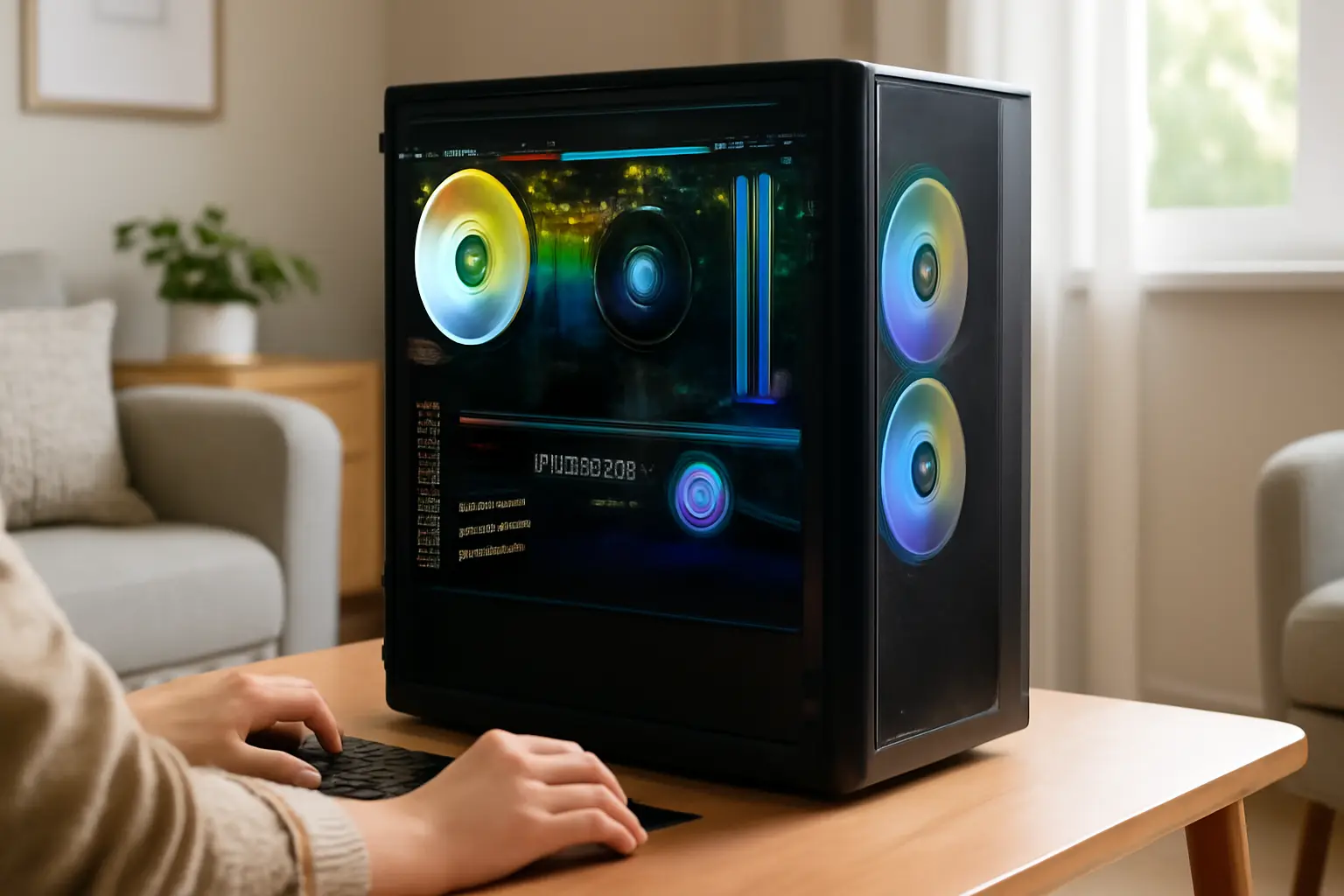 Monte seu PC: Intel i5-12600KF, RTX 4070, 16GB, 512GB SSD