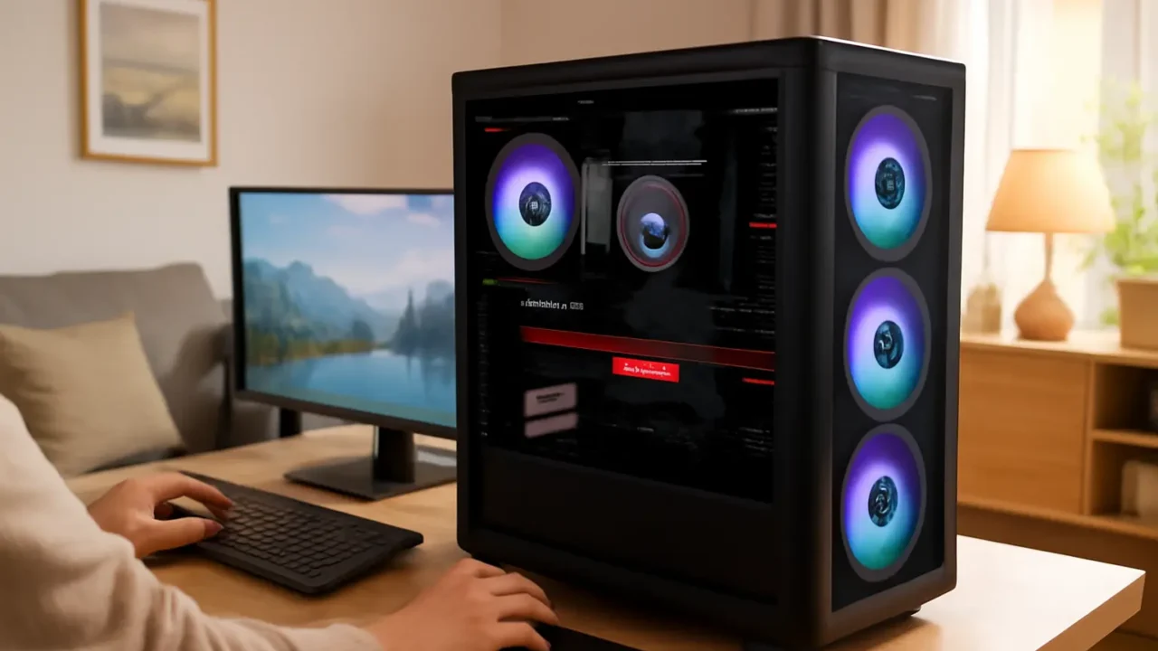 Monte seu PC: Ryzen 9 7900X, Radeon RX 7800 XT, 32GB, 2TB SSD