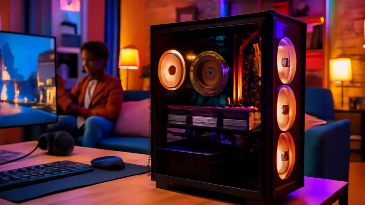 Monte seu PC: Ryzen 7 7700X, RX 7800 XT, 32GB, 2TB SSD