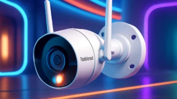 Câmera Externa Inteligente Full HD Wi-fi Full Color iME 500 Branco Intelbras: Segurança e Imagem Nítida em Qualquer Momento