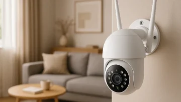 Câmera Externa Inteligente iM7 Full Color com Visão Noturna