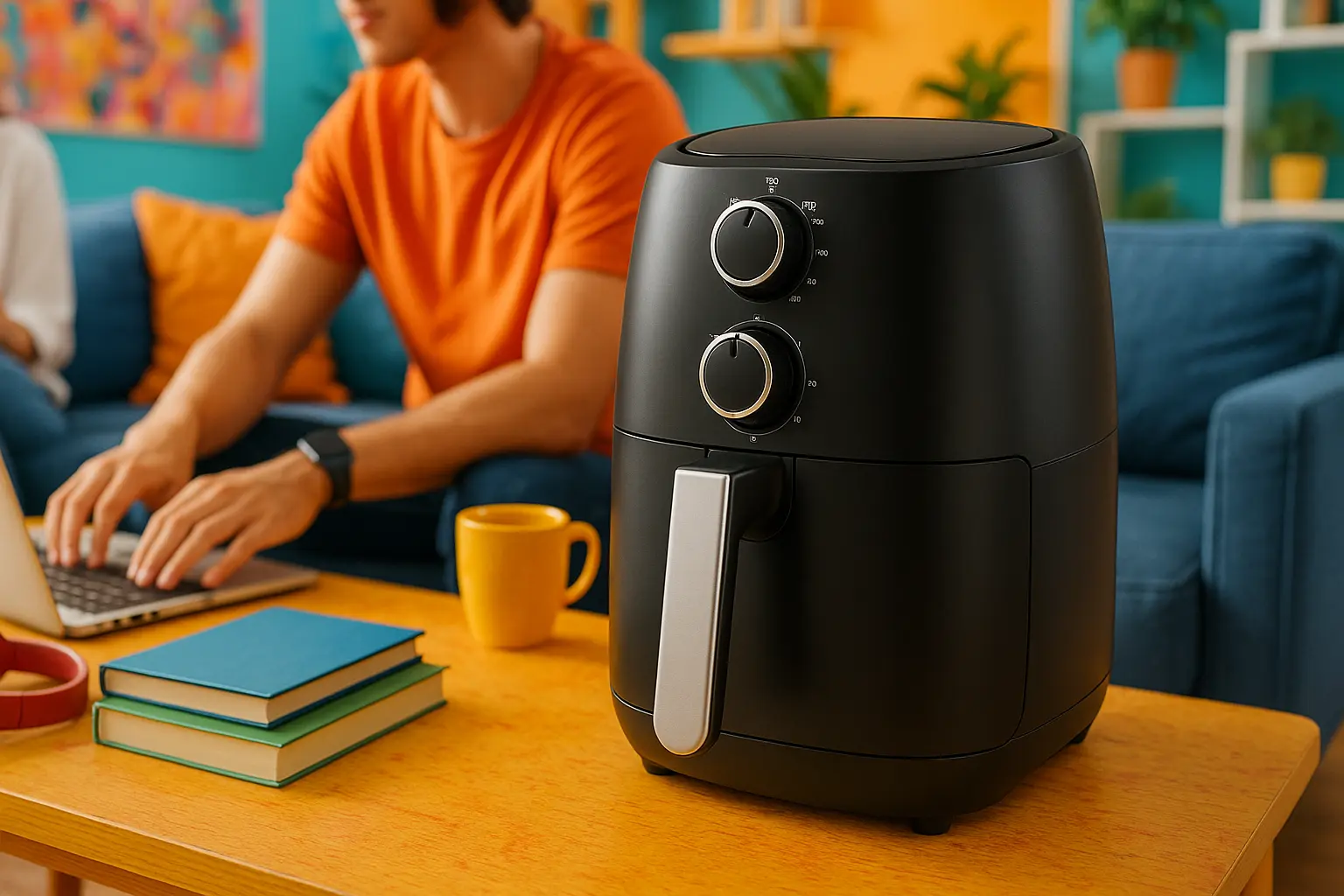 Fritadeira Air Fryer Bella Cuccina BCFR05: Controle Preciso e Eficiência