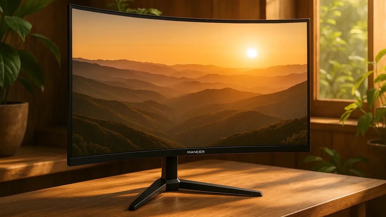 Monitor Gamer Mancer Valak UZ32S: Imersão Curva e Desempenho Fluido
