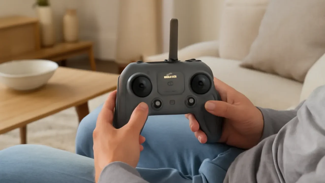 DJI Controle Remoto FPV 3: Precisão e Controle para Drones