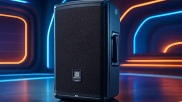 JBL IRX108BT-EK 220V 8" Bluetooth 1300W: Potência e Qualidade de Som em Cada Detalhe