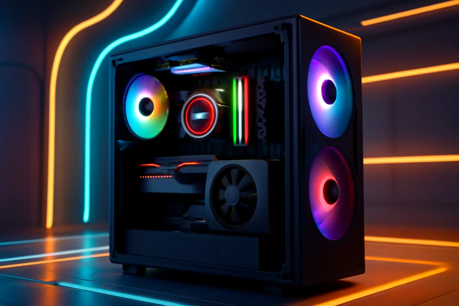 Monte seu PC: Ryzen 9 7950X, Radeon RX 7800 XT, 32GB, 2TB SSD