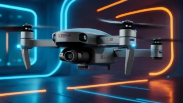 FAITDER E88 Pro: Drone 4K HD com Câmera Dual e Voo Estendido