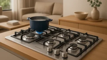 Cooktop Brastemp Gourmand Inox: potência e design premium