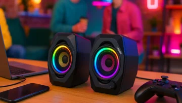 Caixa de Som Gamer G2000 Bluetooth: Potência e Estilo RGB