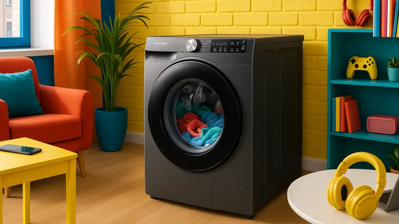Lava e Seca Samsung WD11A com Ecobubble: eficiência, design e praticidade