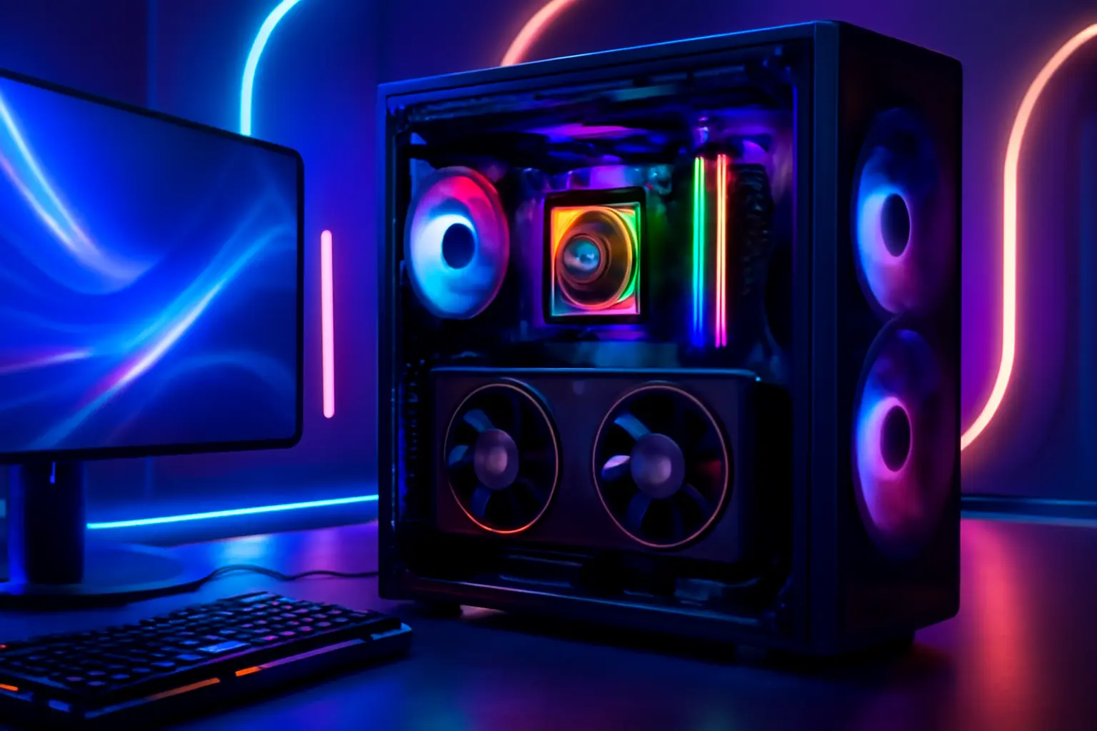 Monte seu PC: Ryzen 9 7950X3D, RX 7900 XT, 32GB DDR5, 2TB SSD