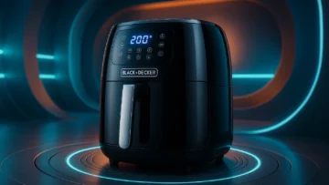 BLACK DECKER Air Fryer 7L: potência, saúde e praticidade