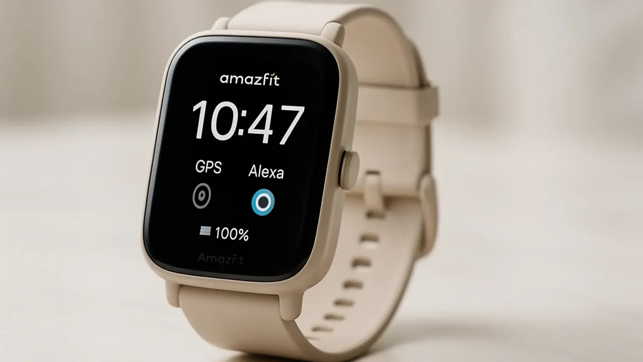 Amazfit Bip 5 Smart Watch: GPS, Alexa e até 30 dias de bateria