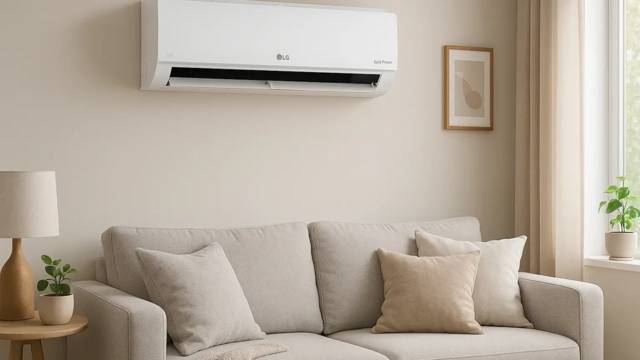 LG Dual Inverter Voice 18.000 BTUs: silencioso, potente e inteligente