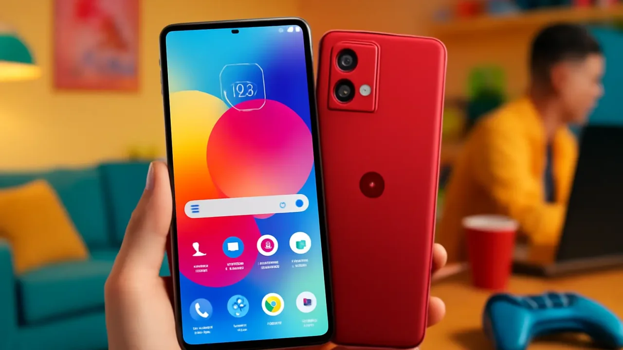 Cel Smartphone Moto G84 5G 256GB 12GB RAM: Performance e Conectividade Avançada