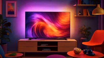 Smart TV Philips Ambilight 55" 4K: Qualidade de Imagem e Tecnologia de Ponta