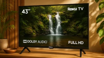 Smart TV Philco 43” Roku com Dolby Áudio e Full HD