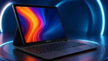 NOVOJOY Tablet 2 em 1 com teclado entrega versatilidade e conectividade