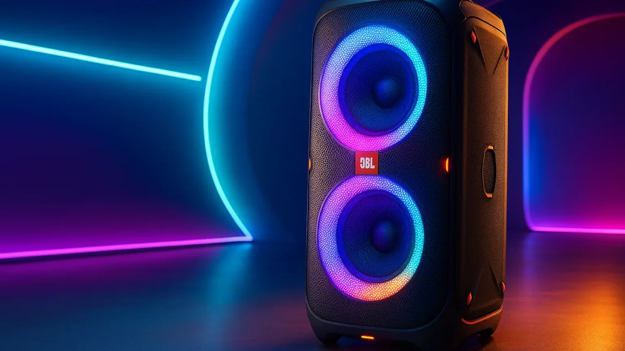 JBL Partybox Club 120: Som Potente com Luzes LED e Bluetooth 5.4