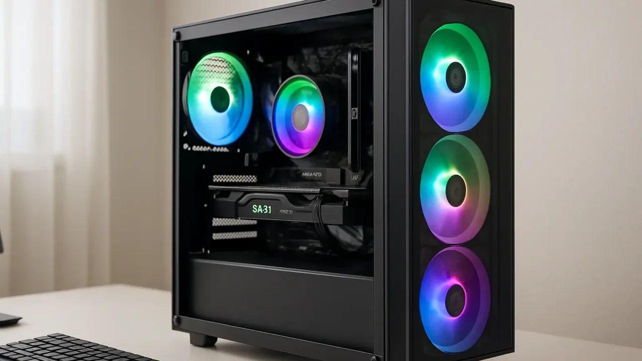 PC Gamer Skill RGB Ryzen 5: Potência e Visual Impressionantes