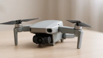 Mini drone com câmera HD: compacto, dobrável e intuitivo