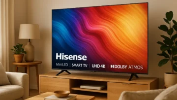 Hisense Smart TV UHD 4K Mini LED 65" com Dolby Atmos